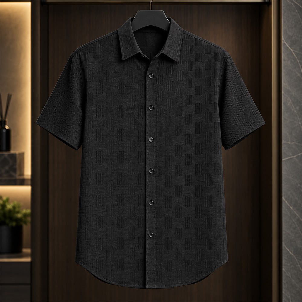 [LEVE 5 PAGUE 3] Camisa Masculina Logan em Tecido Linho (Estilo de Homem de Respeito!)