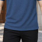 [LEVE 5 PAGUE 3] Camisa Masculina Novex em Seda Gelo e Poliéster (Presença de Quem Sabe se Vestir!)