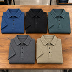 [LEVE 5 PAGUE 3] Camisa Masculina Novex em Seda Gelo e Poliéster (Presença de Quem Sabe se Vestir!)