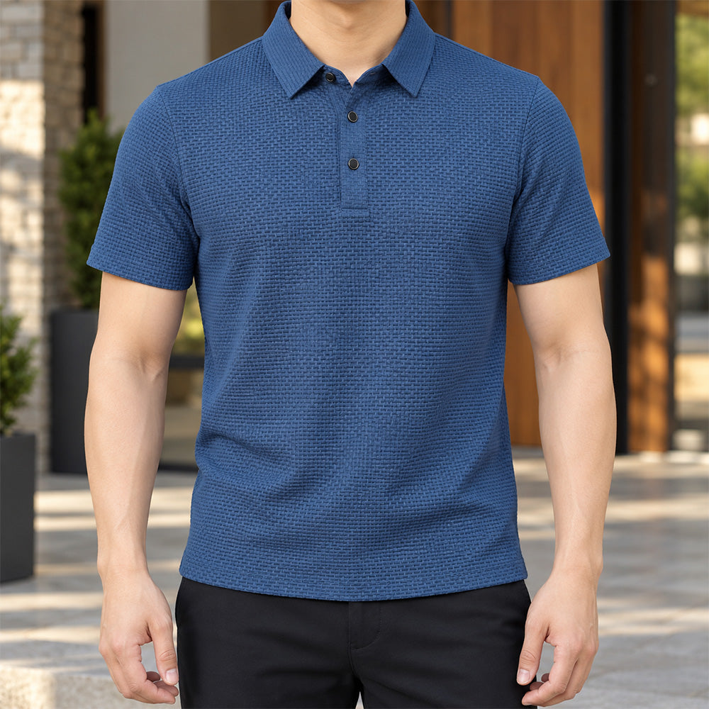 [LEVE 5 PAGUE 3] Camisa Masculina Novex em Seda Gelo e Poliéster (Presença de Quem Sabe se Vestir!)